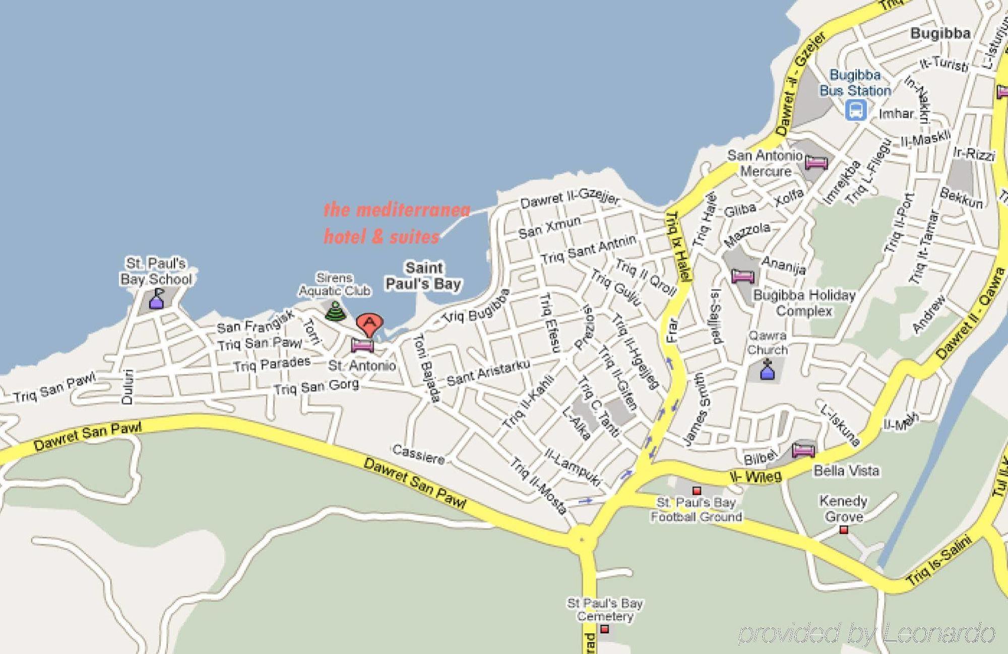 The Mediterranea Hotel & Suites St. Paul's Bay Bagian luar foto